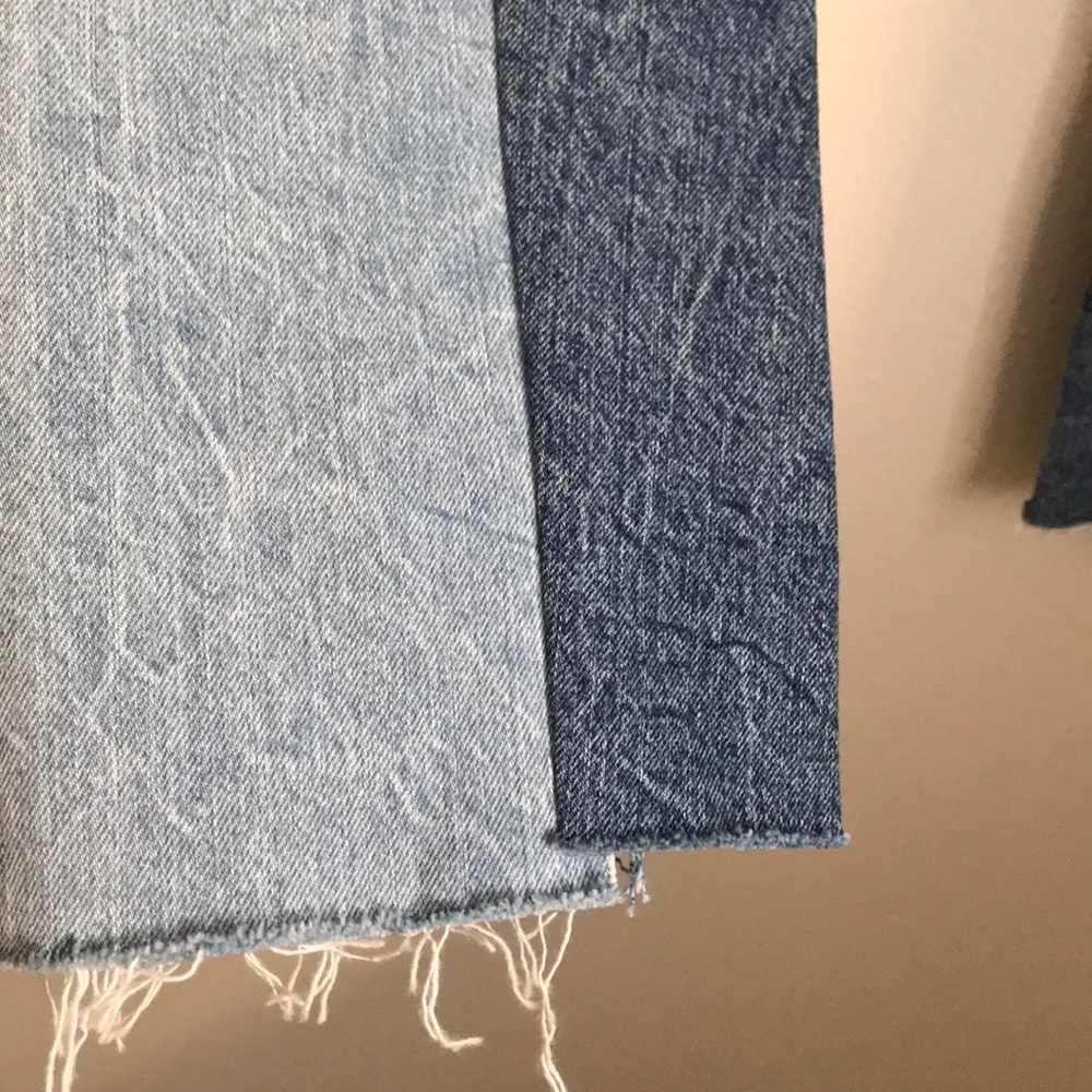 NWT Levi’s 501 Patchwork Ragged Lands Denim Jeans - Picture 8 of 8